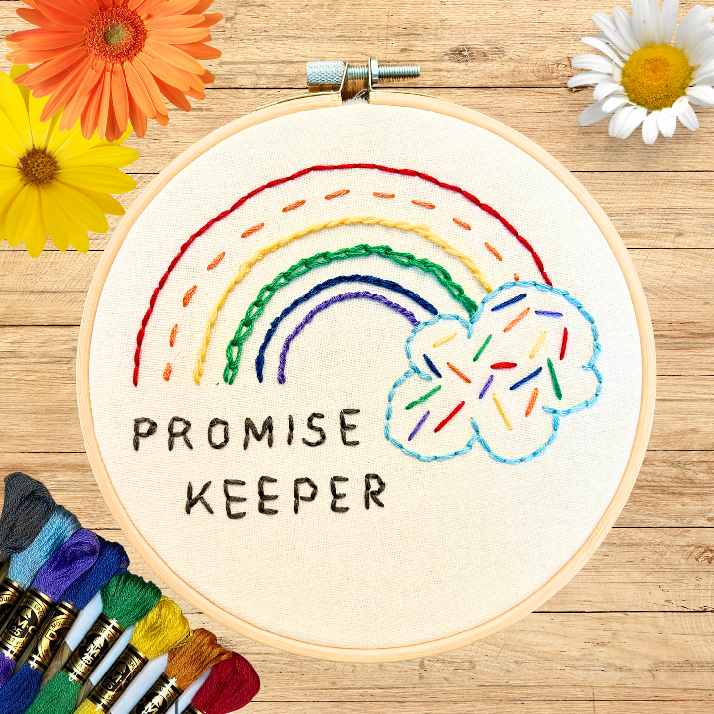 Promise Keeper Kids Kit – Beginner Christian Embroidery for Children