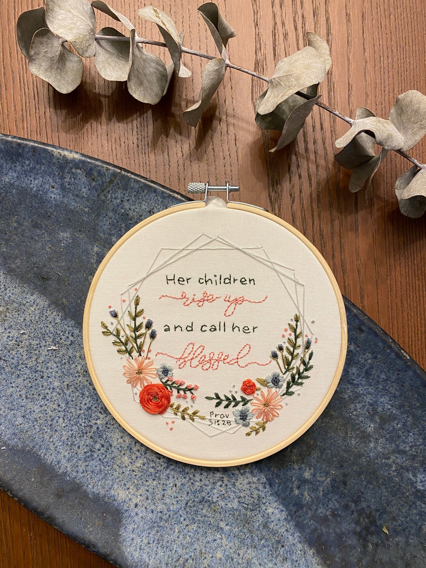 "Her Children Rise Up & Call Her Blessed" - PDF Pattern