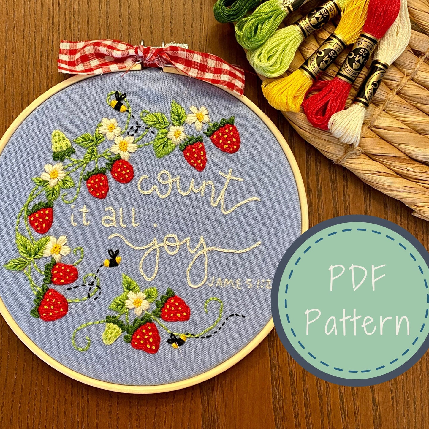 "Count It All Joy" - PDF Pattern