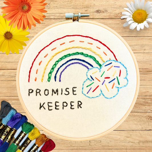 Promise Keeper Kids Kit – Beginner Christian Embroidery for Children