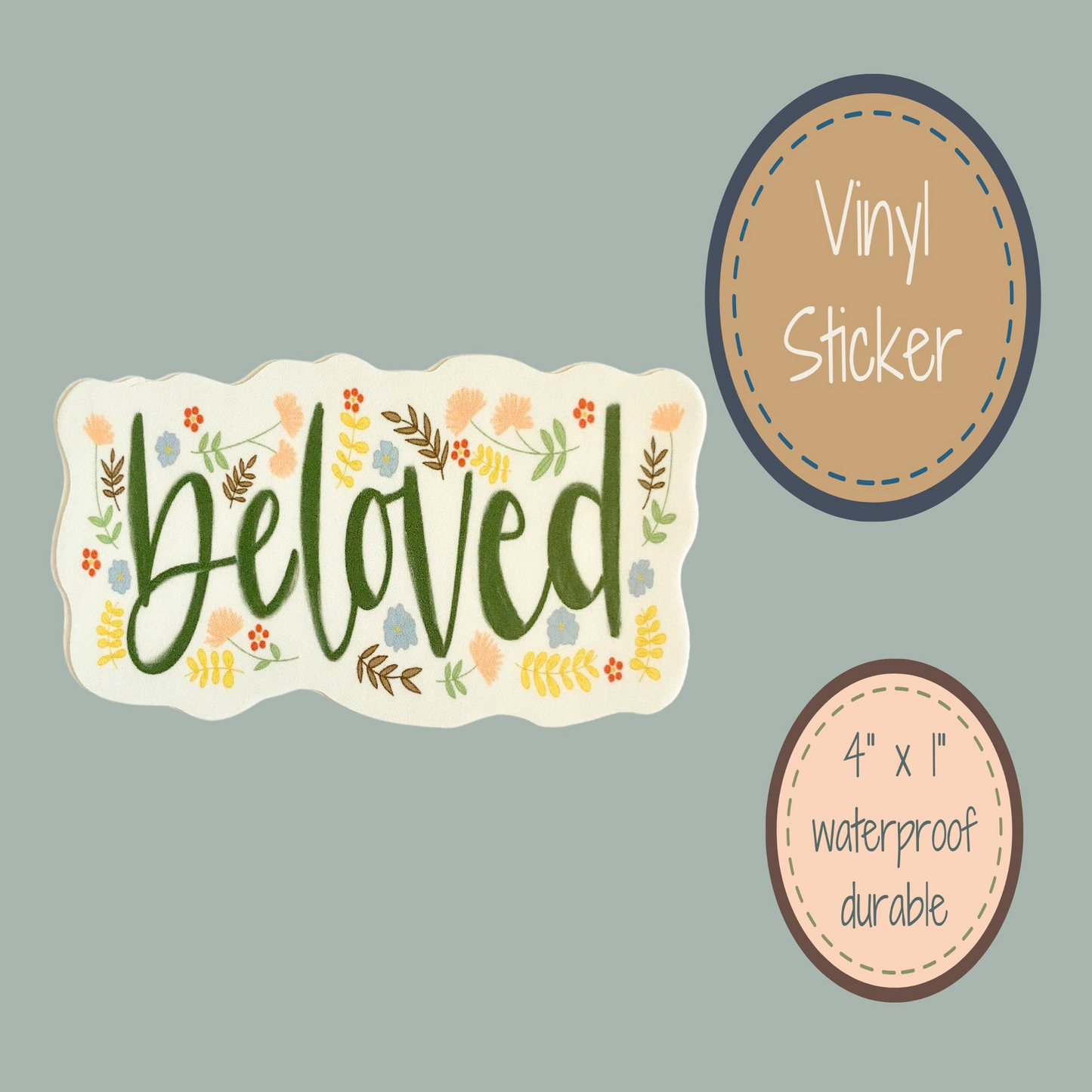 "Beloved" Sticker