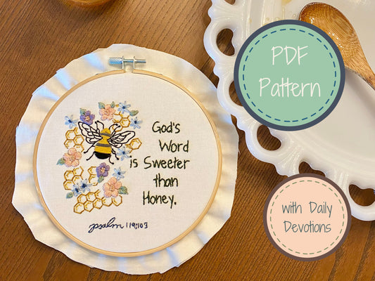 "Sweeter than Honey" - PDF Pattern