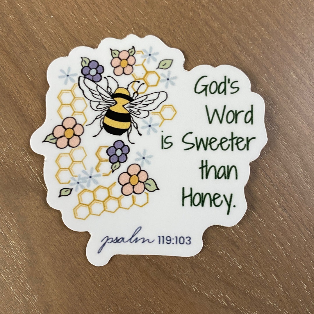 "Sweeter than Honey" Sticker