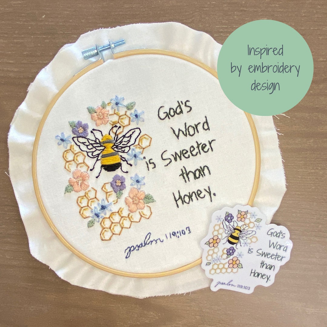 "Sweeter than Honey" Sticker