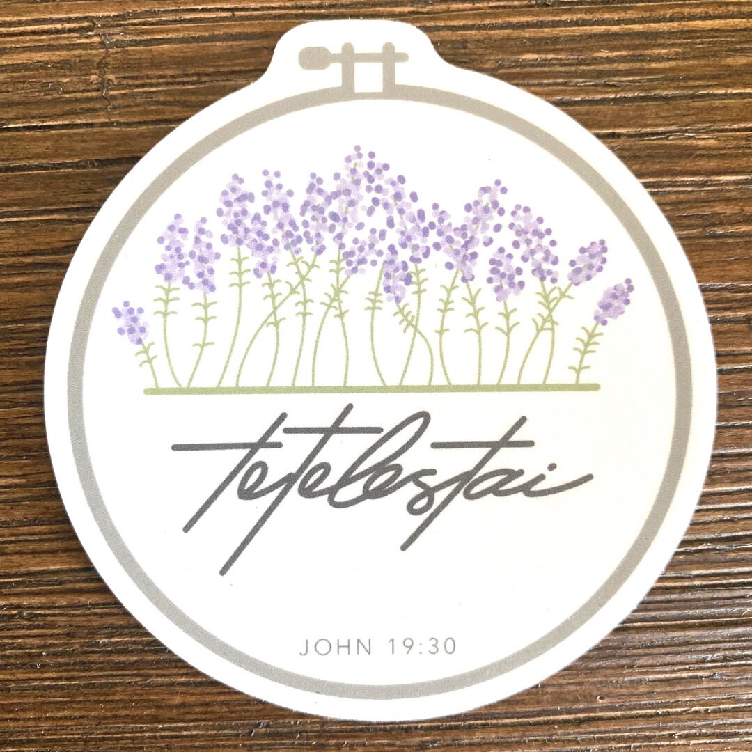 "Tetelestai" Vinyl Sticker