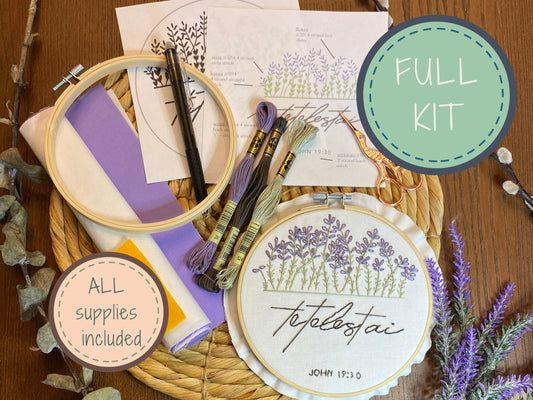 "Tetelestai" Embroidery Kit