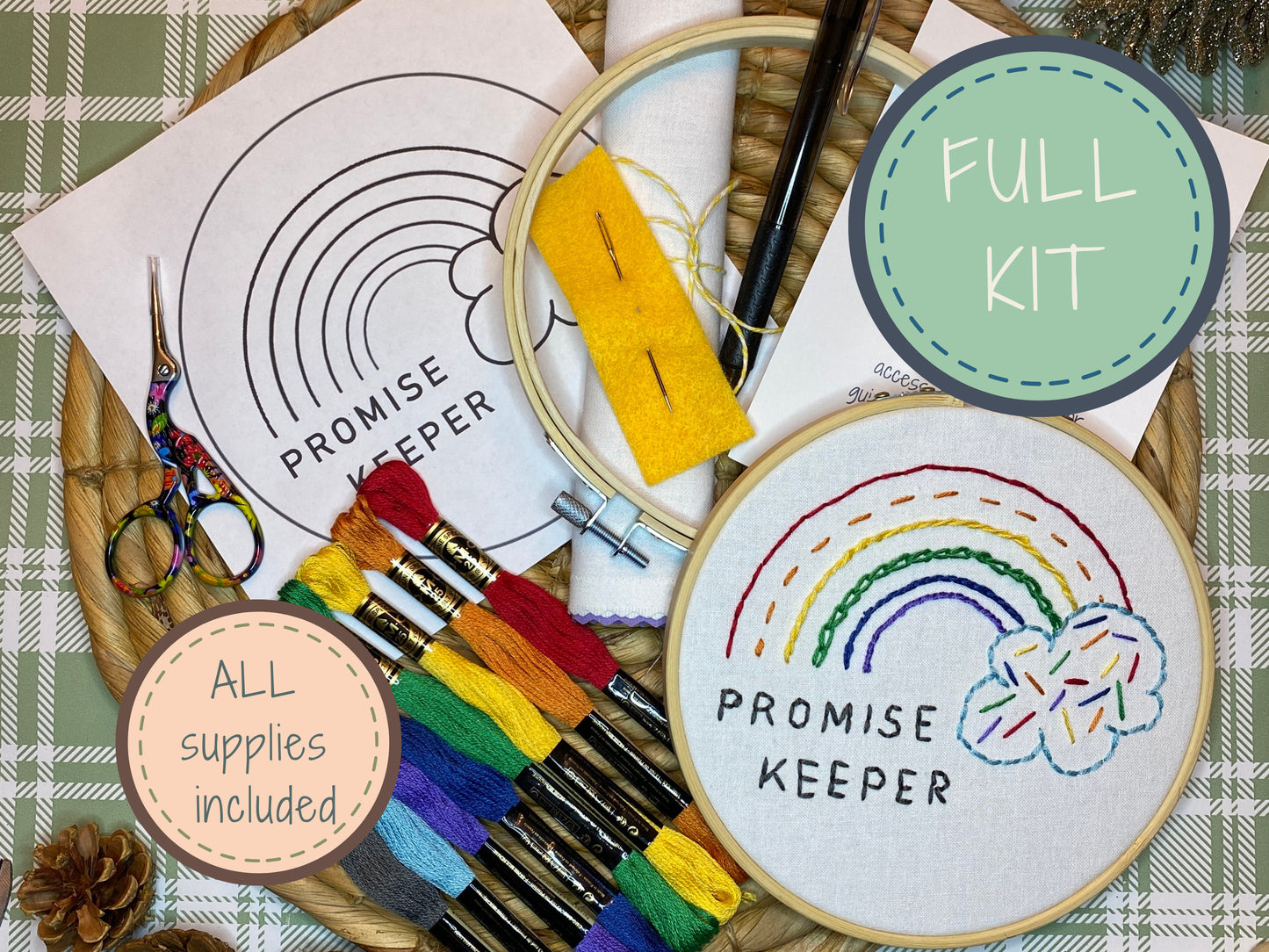 "Promise Keeper" Embroidery Kit