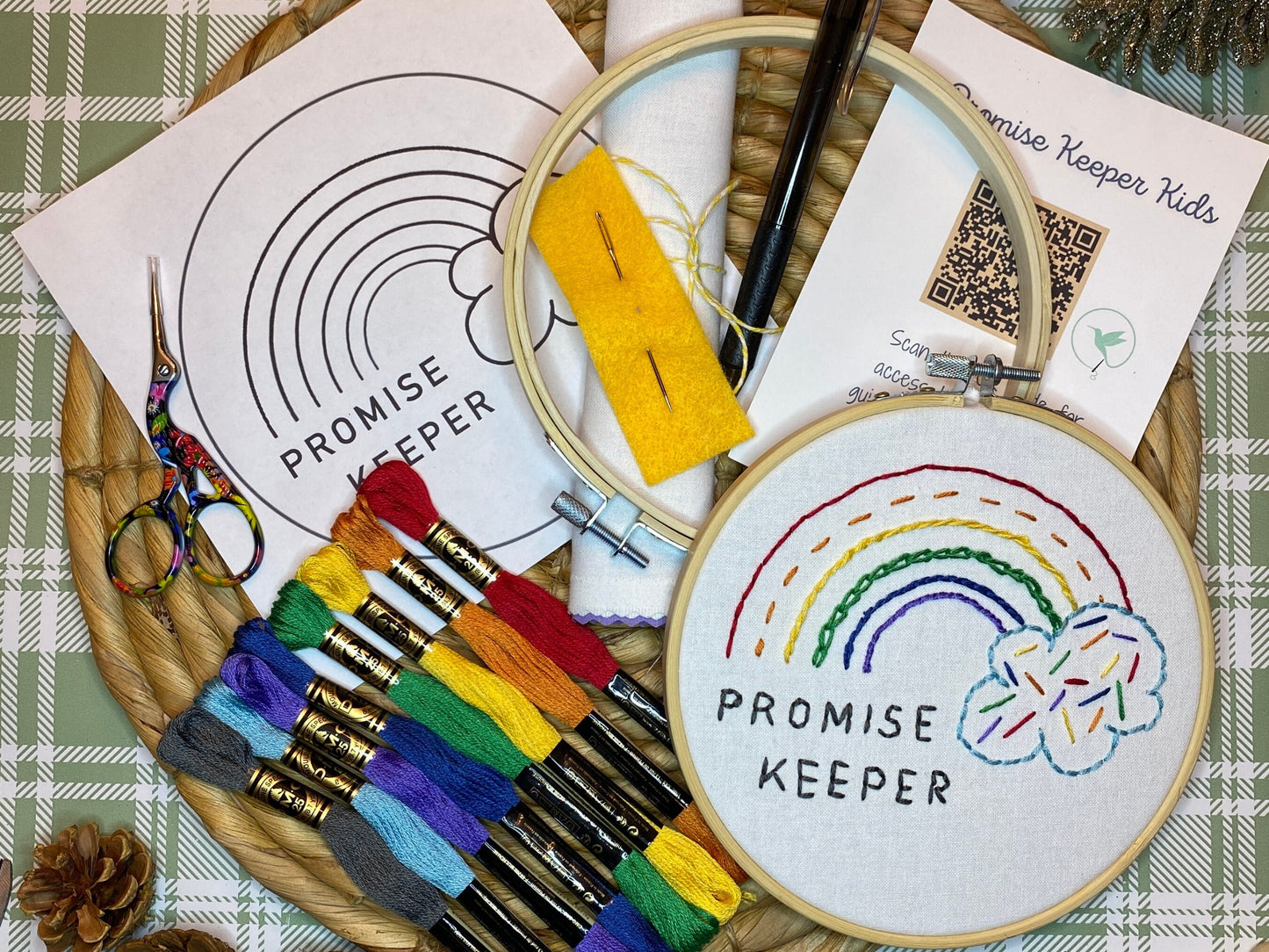 "Promise Keeper" Embroidery Kit