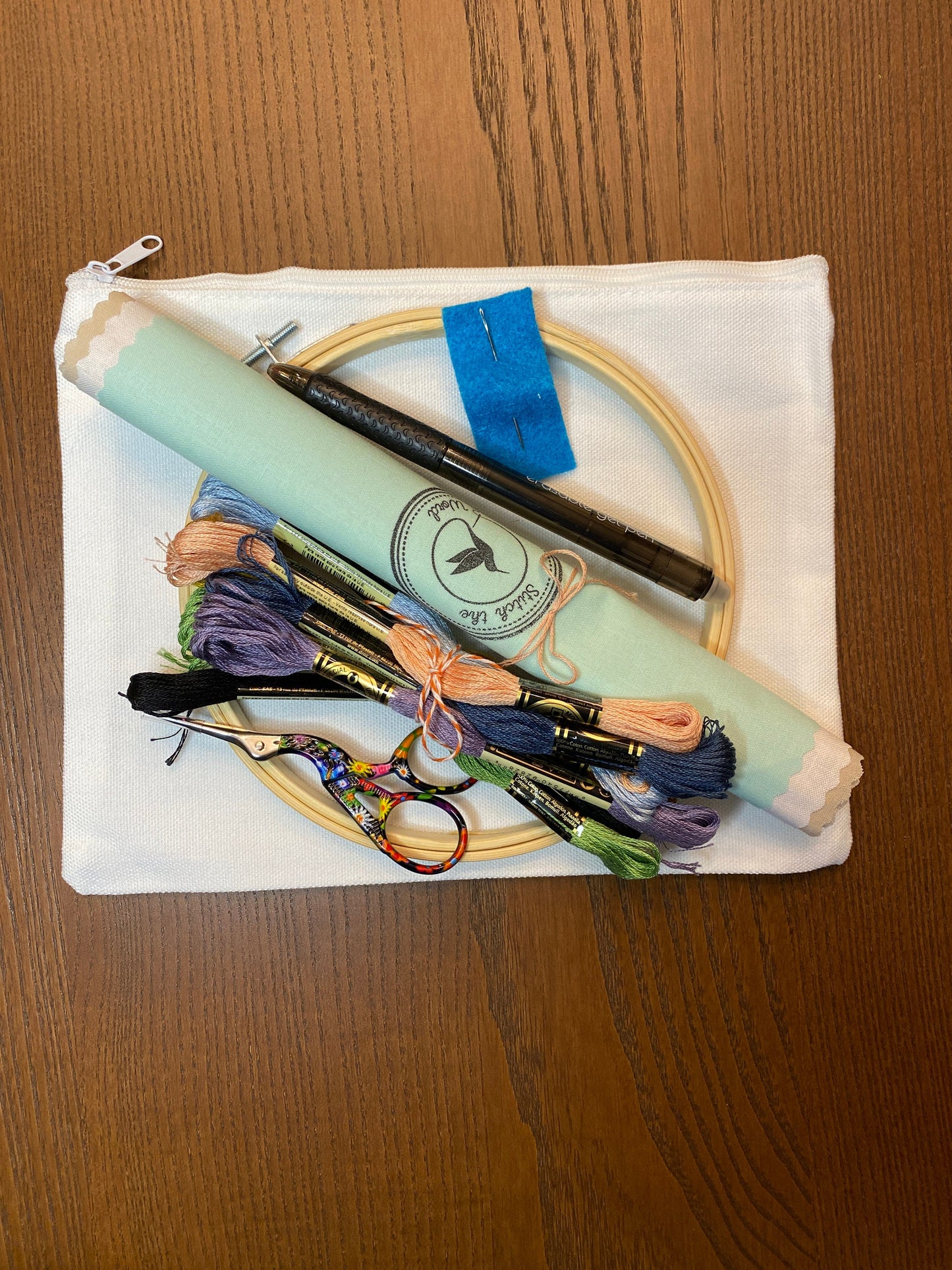 Project Storage Bag for Embroidery