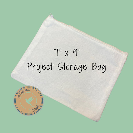 Project Storage Bag for Embroidery