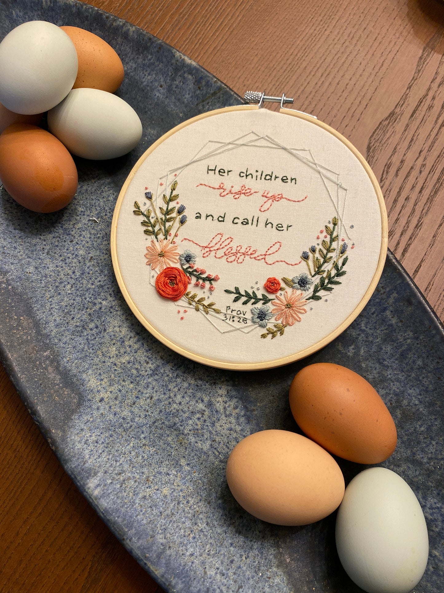 "Her Children Rise Up & Call Her Blessed" - PDF Pattern