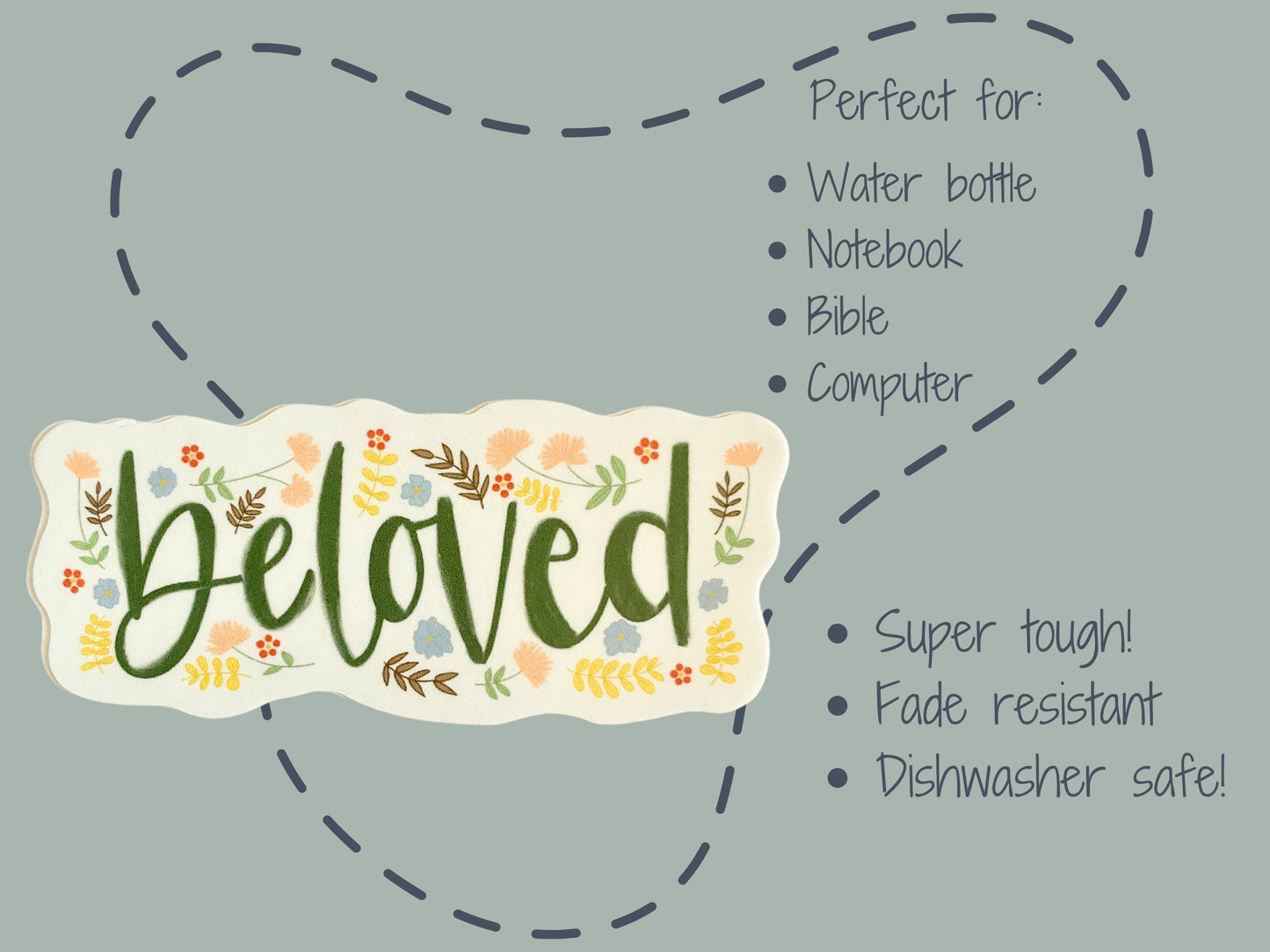 "Beloved" Sticker